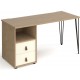 Tikal Straight Desk - Support Pedestal with Drawers